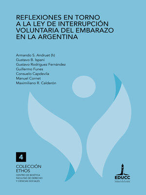 cover image of Reflexiones en torno a la ley de interrupción voluntaria del embarazo en la Argentina